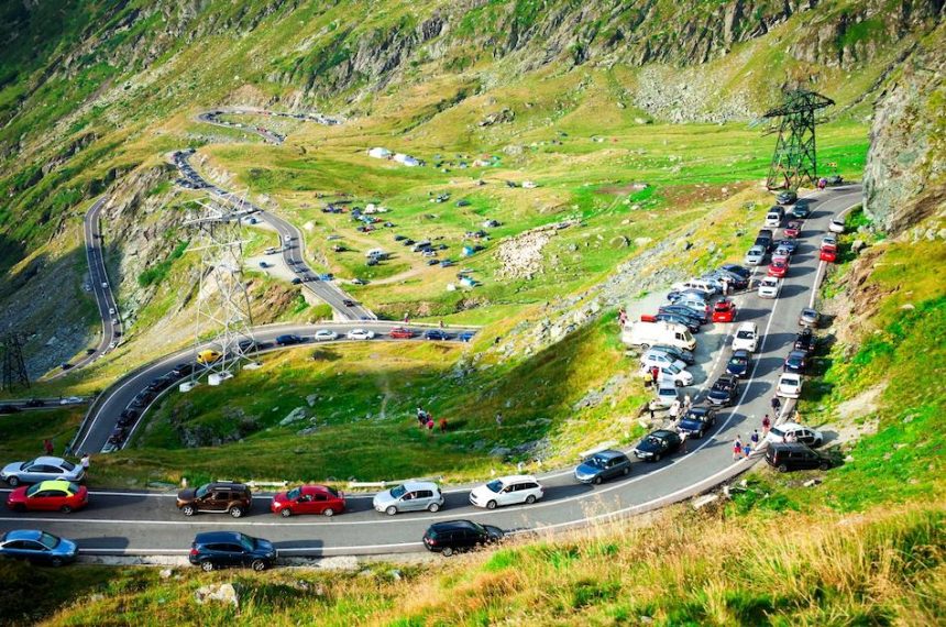 Trafic rutier inchis temporar pe Transfagarasan