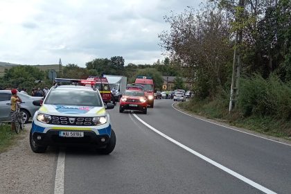 Accident grav intre Sibiu si Medias minimum 3 raniti