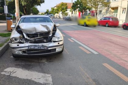 Accident in lan la Sibiu femeie ranita