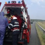 Accident pe autostrada intre Boita si Talmaciu