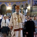 Afluentza de credinciosi la Catedrala din Sibiu