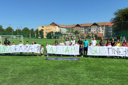 Ajunge cu violenta Campanie pentru liniste in fotbalul mic