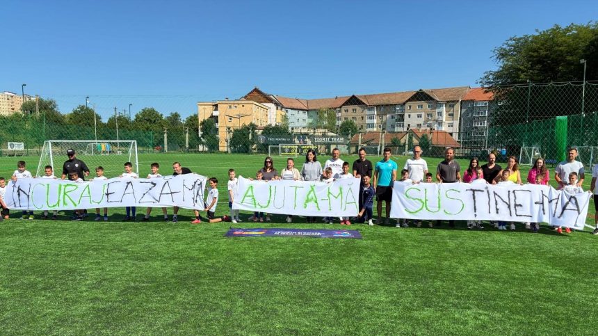 Ajunge cu violenta Campanie pentru liniste in fotbalul mic