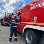 Casa in flacari la Agnita interventie rapida a pompierilor