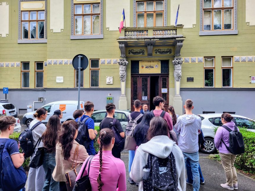 Elevii de la Goga au descoperit istoria Sibiului