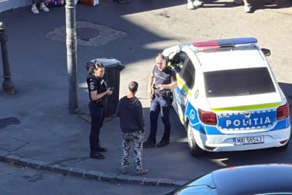 Galceava la Piata Cibin politia a intervenit