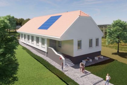 Gradinita moderna cu panouri solare in Sibiu
