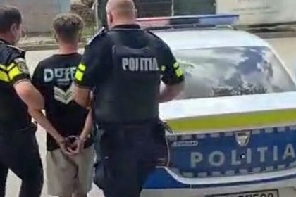 Hot prins in flagrant Tanar retinut la Sibiu pentru furt de telefon