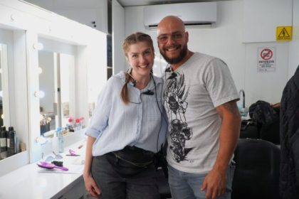 In culisele serialului filmat la Sibiu Recuzita de epoca si actori straini