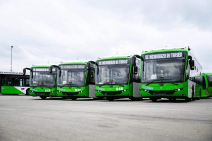 Invazie de autobuze noi la Sibiu Alte 30 au sosit