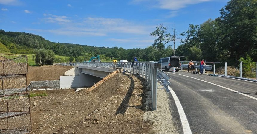 Investitie de 22 milioane lei poduri modernizate in Arpasu Bruiu si Sadu