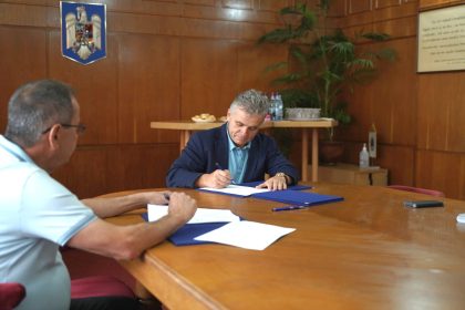 Lacul Heleteu se reamenajeaza Primaria Medias a semnat contractul