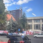Lucrarile de modernizare a piazetii din fata Cercului Militar Sibiu au inceput