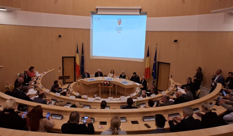 Luna august la Consiliul Judetean Sibiu