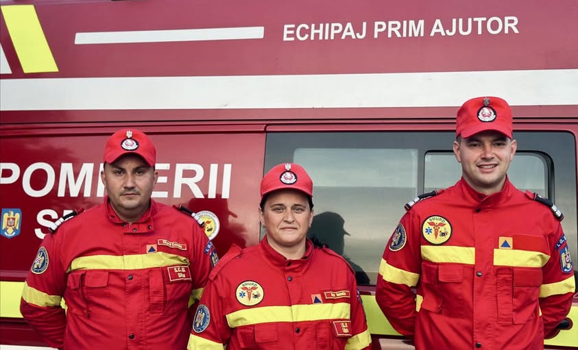 Nastere cu peripetii la Saliste fetita asistenta SMURD