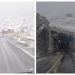 Ninge pe Transfagarasan Trafic de iarna video