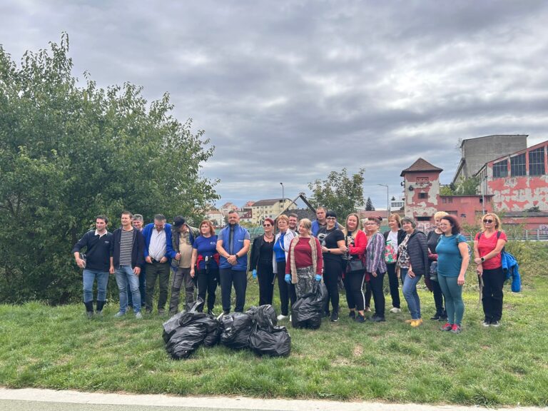 O veste buna Recolta slaba de gunoaie pe Cibin