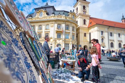 Olarii deschid Targ in Piata Mare