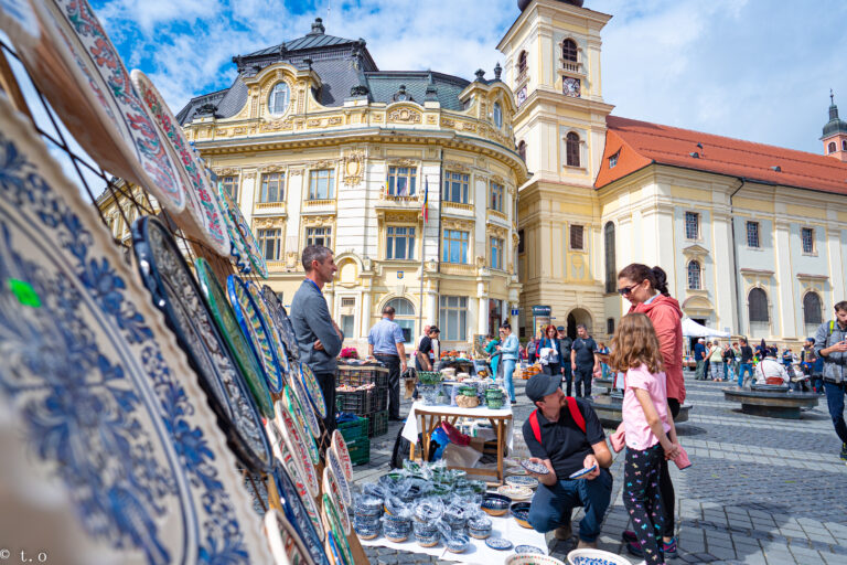 Olarii deschid Targ in Piata Mare