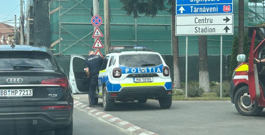 Pericol in trafic la Medias Fara permis si baut