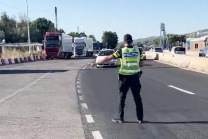 Polit ia Sibiu controale surpriza sofer baut de 77 ani