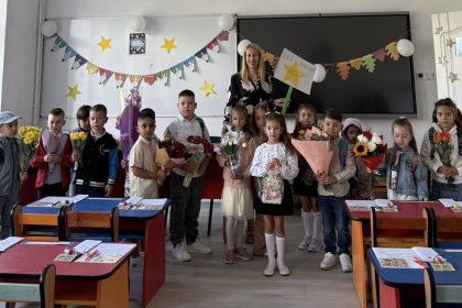 Prima zi de scoala la Cisnadie sali noi pentru elevi