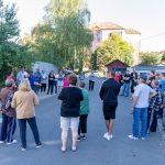 Primarul Gheorghe Roman discutii cu cetatenii din Medias