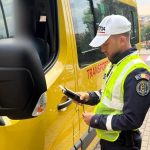 Razie in microbuzele scolare din Sibiu verificari ale politistilor