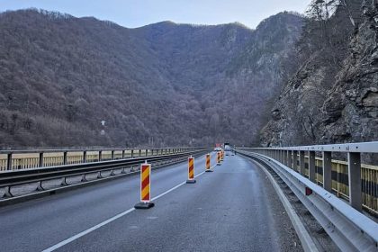 Restrictii de trafic pe Valea Oltului lucrari in desfasurare