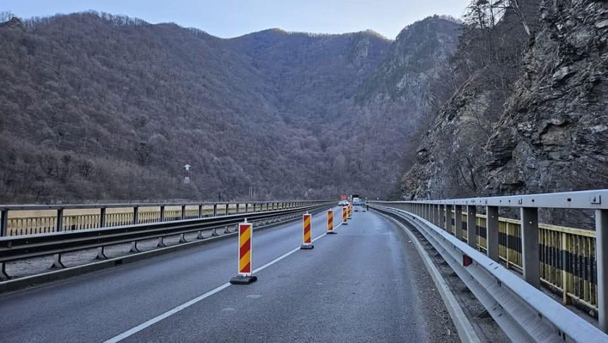 Restrictii de trafic pe Valea Oltului lucrari in desfasurare