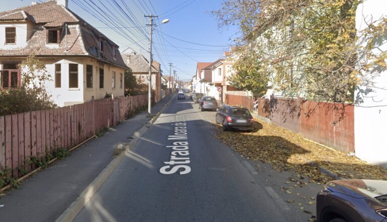 Restrictii de trafic pe str Moara de Scoarta din Sibiu