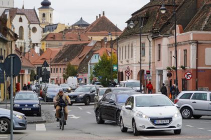 Sibiul printre cele mai aglomerate orase din Romania