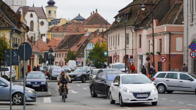 Sibiul printre cele mai aglomerate orase din Romania