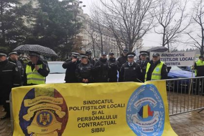 Sindicalistii din administratie protesteaza luni la Bucuresti
