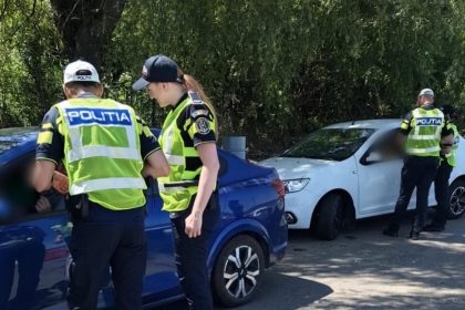 Soferi imprudenti capturati de politie