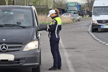 Soferi problematici prinsi de politie in Sibiu