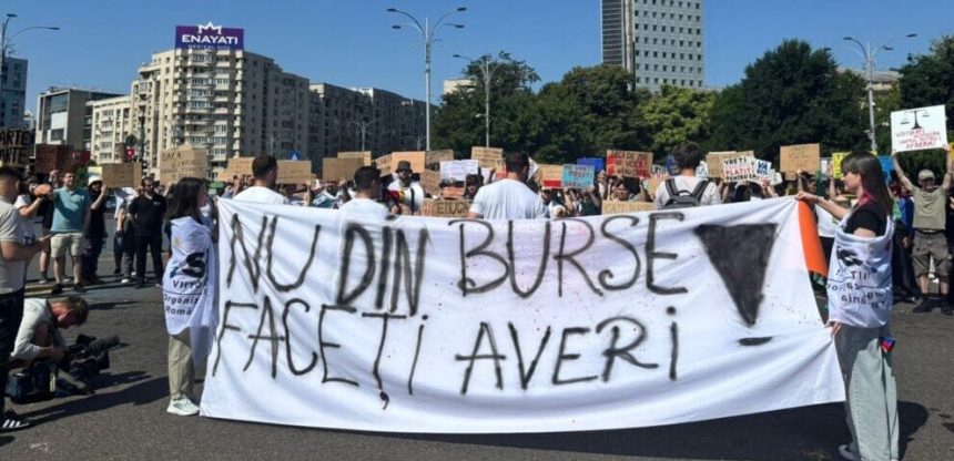 Studentii anunta proteste in toata tara inclusiv Sibiu