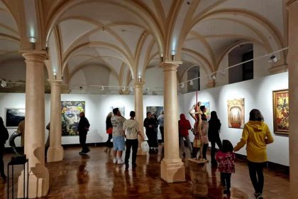 Tablouri si instalatii SCAF 2025 transforma Sibiul in centru artistic