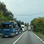 Trafic restrictionat joi pe Valea Oltului Calimanesti