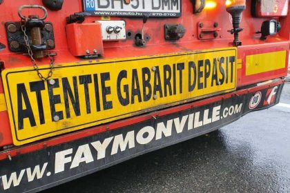 Transporturi agabaritice duminica in judetul Sibiu