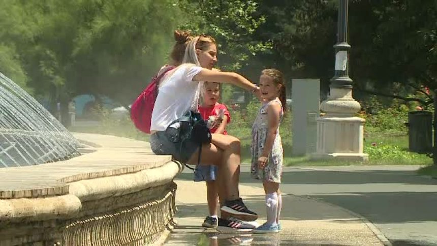 Val de caldura in Romania temperaturi de 36 de grade
