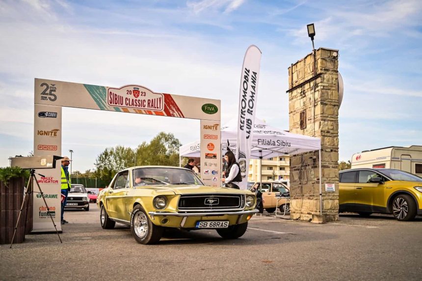 Weekend satisfacator pentru pasionatii auto Bijuterii pe roti la Classic Rally