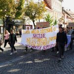 Zeci de studenti au protestat la Sibiu Educatia e o investitie