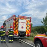 accident matinal pe DN14 femeie de 58 ani lovita