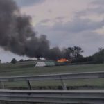 incendiu devastator la aciliu stana arsa complet video