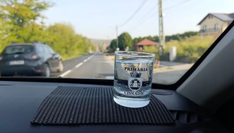 metoda inedita prin care primarul a testat asfaltul