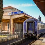 parcare noua trotuare si spatii verzi la gara sibiu