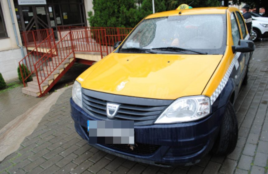 ANAF vinde un taxi sibian cu 400000 km