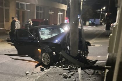 Accident grav pe strada Victor Hugo din Sibiu