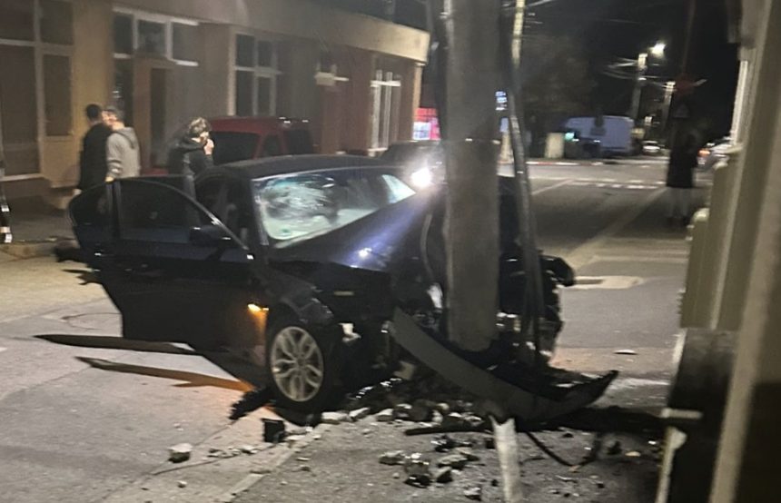 Accident grav pe strada Victor Hugo din Sibiu